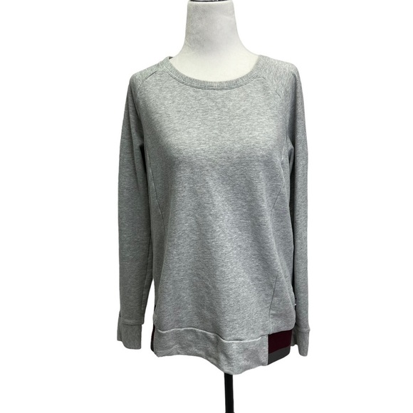 The North Face❤️Grey Jersey Crew Neck Sweatshirt Size M - Picture 2 of 15